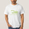make earth greener braille T-shirt