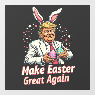 Make Easter great again Easter Trump Eggs Window Cling