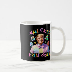 Make Easter Great Again Funny Trump Bunny Spring H Coffee Mug