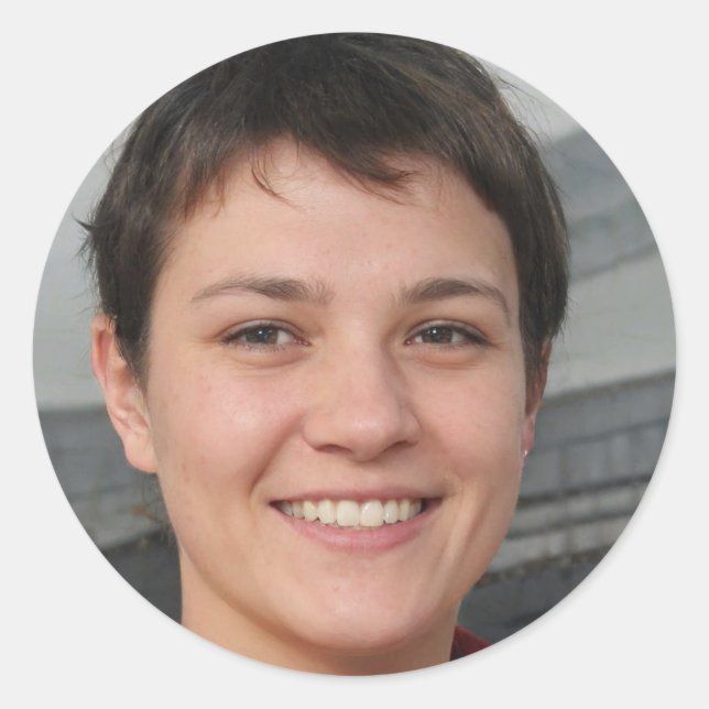 Make Every Day Count Classic Round Sticker (Front)