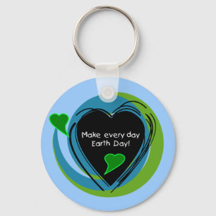 Make Every Day Earth Day Key Ring