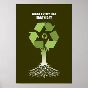 MAKE EVERY DAY EARTH DAY POSTER