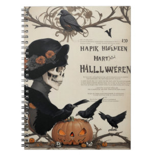 Make Every Day Feel Like Halloween with our Crow  Notebook