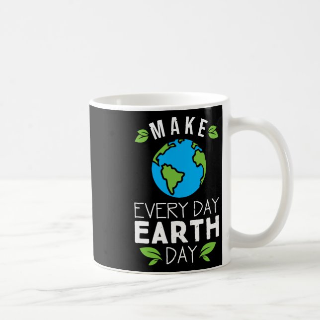 Make Everyday Earth Day  Coffee Mug (Right)