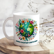 Make Everyday Earth Day Floral Planet