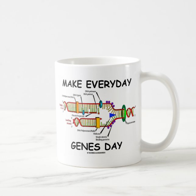 Make Everyday Genes Day (Jeans Day) Coffee Mug (Right)