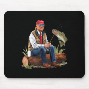 Make Fishing Great Again Funny Byb Fishing Humour  Mouse Mat