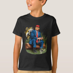 Make Fishing Great Again Funny Byb Fishing Humour  T-Shirt
