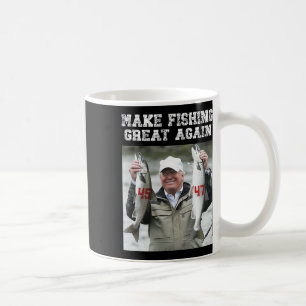 Make Fishing Great Again Trump 2024 Coffee Mug
