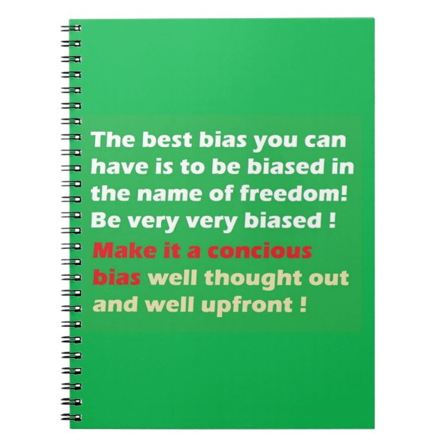 Make freedom big again notebook (Front)