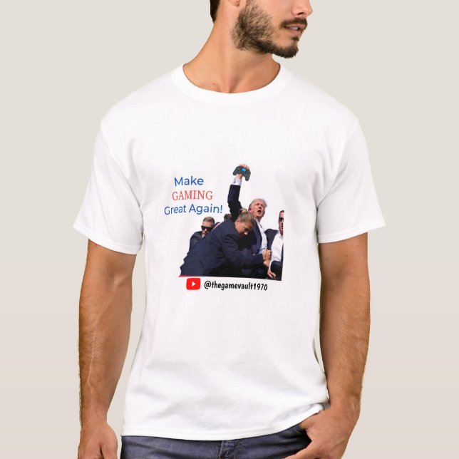 Make Gaming Great Again T-Shirt (Front)