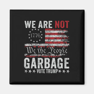 Make Garbage Great Again Garbage For Trump 2024  Magnet