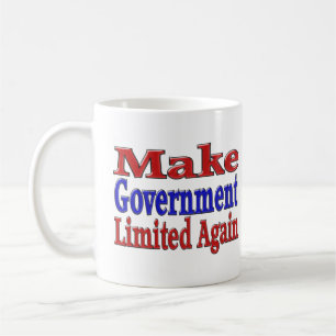 Make Government Limited Again half text Coffee Mug