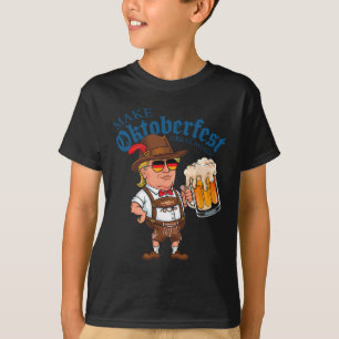 Make Great Again Funny Trump Drink Beer Festival  T-Shirt