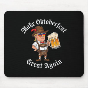 Make Great Again Funny Trump Drink Beer  Mouse Mat