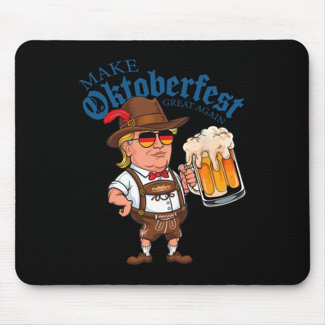 Make Great Again Funny Trump Drink Beer Mug Gift  Mouse Mat (Front)