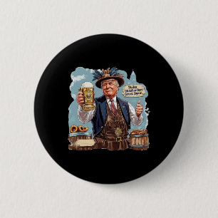 Make Great Again Trump Beer Mug  6 Cm Round Badge