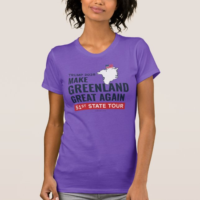 Make Greenland Great Again -  T-Shirt (Front)