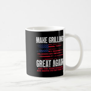 Make Grilling Great Again Funny Trump Bbq Pit Mast Coffee Mug