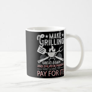 Make Grilling Great Again Trump Bbq Pit Master Gri Coffee Mug