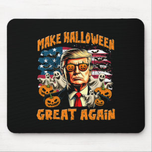 Make Halloween Great Again Donald Trump Spooky Sea Mouse Mat