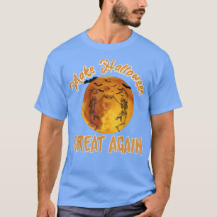 Make Halloween Great Again, Skeleton Dancing Moon T-Shirt