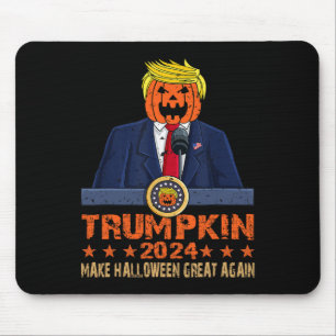 Make Halloween Great Again Trump 2024 Trumpkin Men Mouse Mat