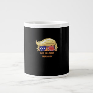 Make Halloween Great Again - Trumpkin Design Large Coffee Mug