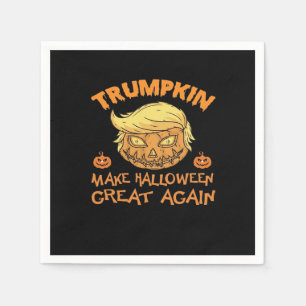 Make Halloween Great Again - Trumpkin Napkin