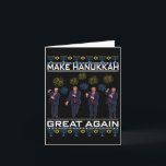 Make Hanukkah Great Again Funny Trump Ugly Chanuka Card<br><div class="desc">Make Hanukkah Great Again Funny Trump Ugly Chanukah</div>