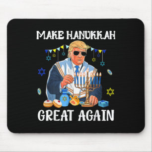 Make Hanukkah Great Again Jewish Ugly Chanukah Swe Mouse Mat