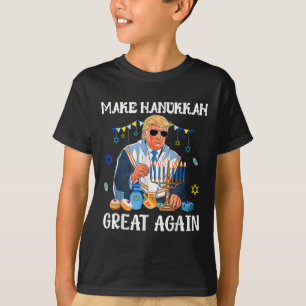 Make Hanukkah Great Again Jewish Ugly Chanukah Swe T-Shirt