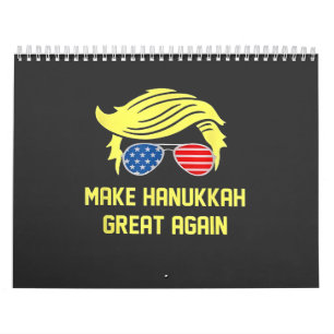 Make Hanukkah Great Again Trump Jewish  Calendar