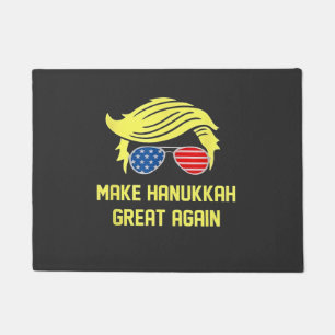 Make Hanukkah Great Again Trump Jewish  Doormat
