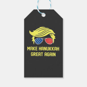 Make Hanukkah Great Again Trump Jewish Gift Tags
