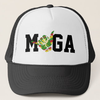 MAKE HAWAII GREAT AGAIN KANAKA SHAKA- PLAY ON MAGA TRUCKER HAT
