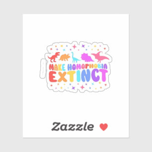 Make Homophobia Extinct LGBT Equality Dinosaurs