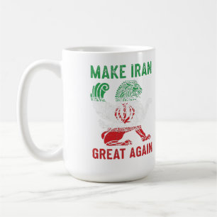 Make Iran Great Again Persian Lion Tee Coffee Mug