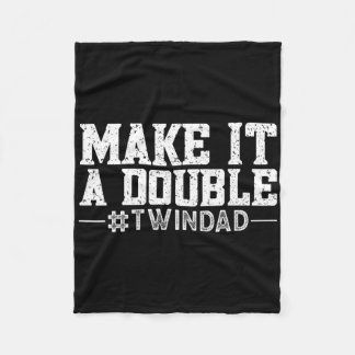 Make It A Double  Fleece Blanket
