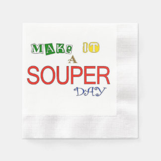 Make It a Souper Day Napkin