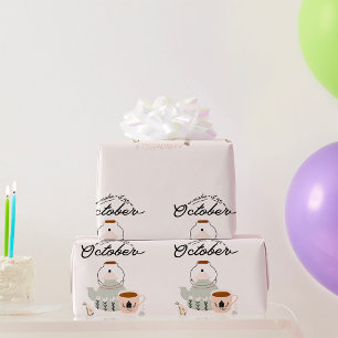 Make It An October To Remember Wrapping Paper