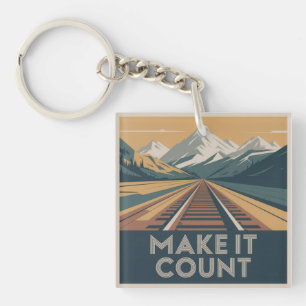 Make It Count Key Ring