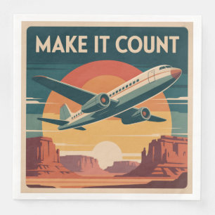 Make It Count Napkin