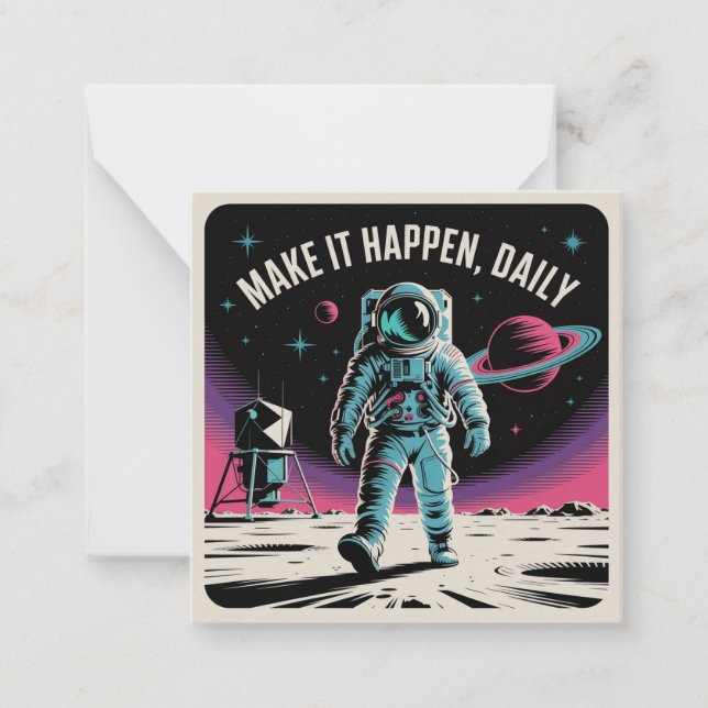 Make It Happen, Daily Card (Front)