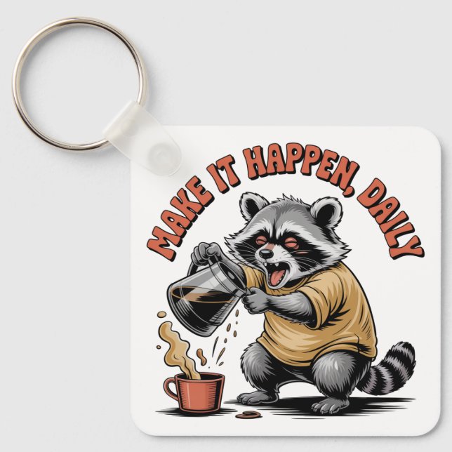 Make It Happen, Daily Key Ring (Front)