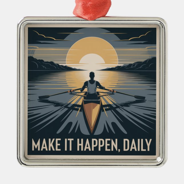 Make It Happen, Daily Metal Tree Decoration (Front)
