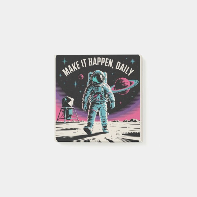 Make It Happen, Daily Post-it Notes (Front)