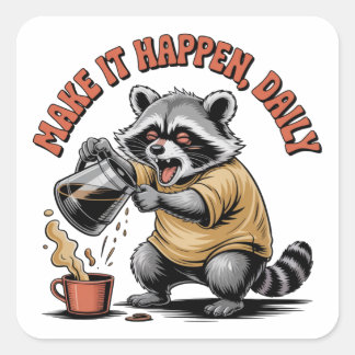 Make It Happen, Daily Square Sticker