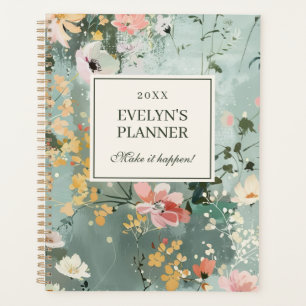 Make it Happen Florals Planner