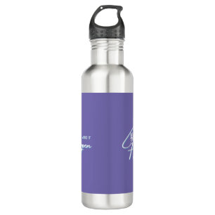 Make It Happen Motivational Quote Design     710 Ml Water Bottle